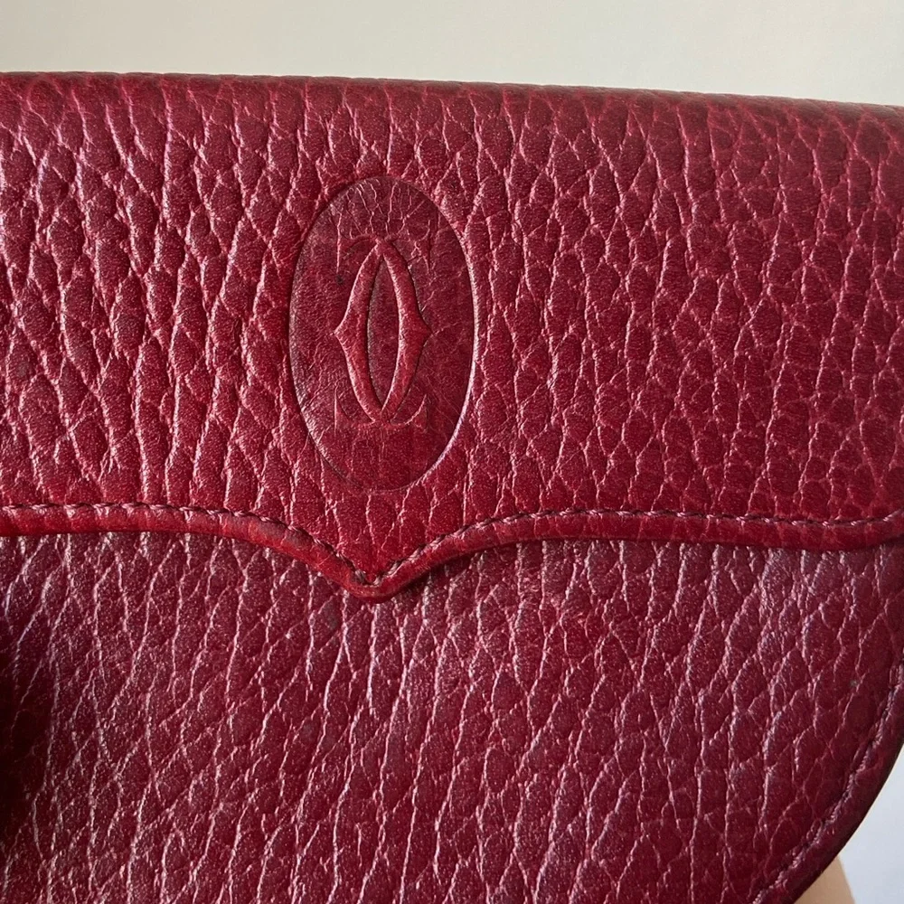 Must de Cartier leather coins wallet